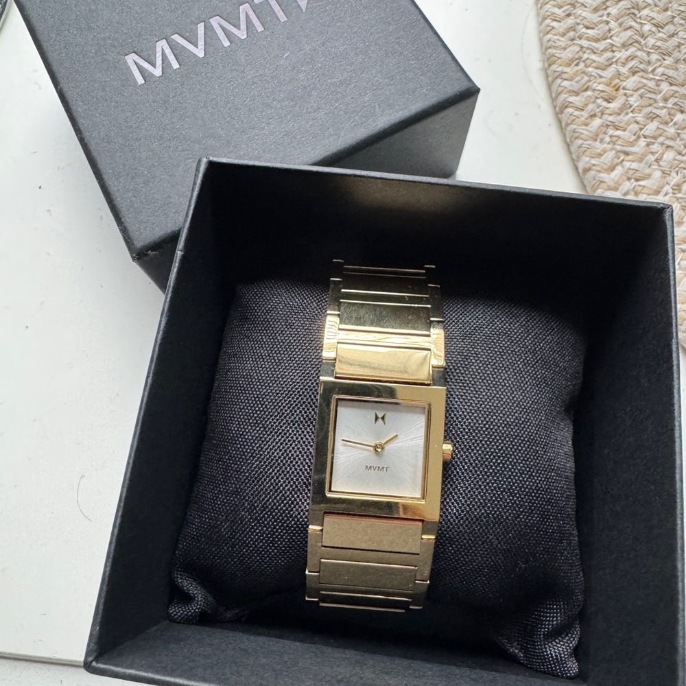 MVMT Women's Gold Square Watch